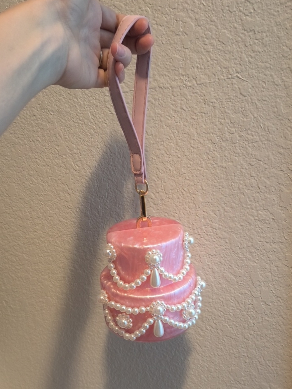 Birthday Cake Purse! Pink!